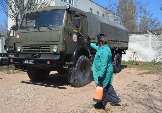 В ДОСААФ Севастополя ставят заслон коронавирусу