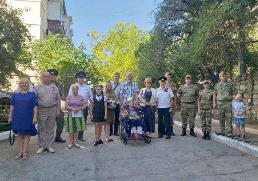 В Ялте организовали праздник для ветерана