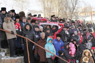 Большой ледовый спидвей в Новосибирске