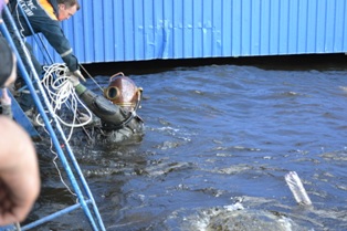 Воронежская водолазная школа ДОСААФ заслужила международный сертификат