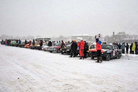 Автоспортсмены Красноярска открыли сезон-2014