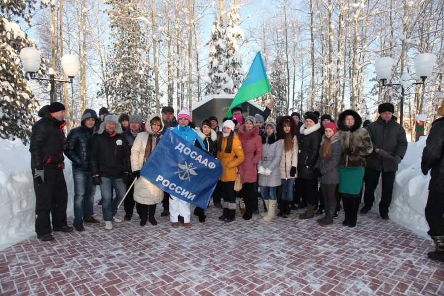 Мороз в 30 градусов автопробегу не помеха