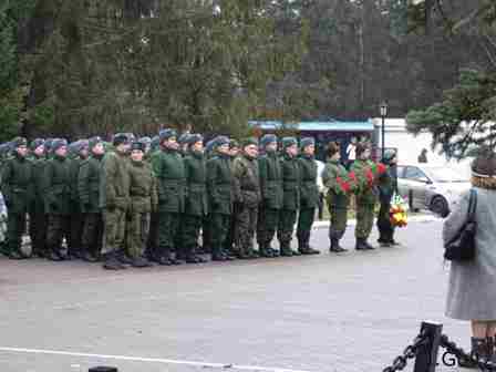 Досаафовцы реконструировали эпизод битвы за Москву