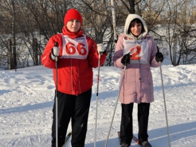 Скользили досаафовцы по лыжне…