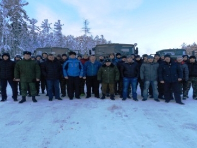 Состязаниями по военно-прикладному многоборью, 150-километровым маршем, песнями и танцами стартовал месячник в ХМАО - Югре